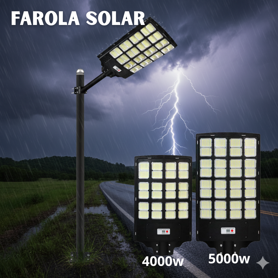Farola Solar 5000w y 4000w