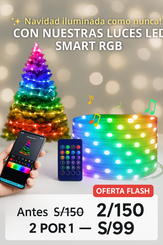 Luces LED Smart RGB 20M