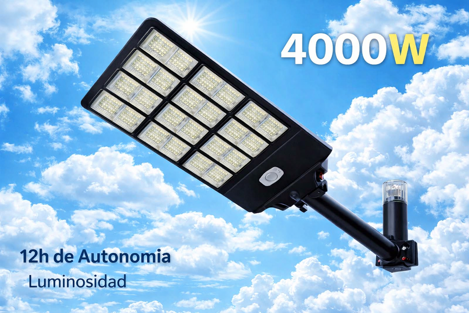 Farola Solar 4000w