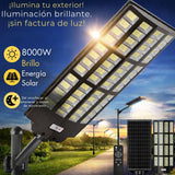 LÁMPARA SOLAR PREMIUM 8000W