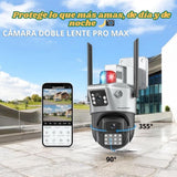 CÁMARA DE SEGURIDAD PRO MAX DOBLE LENTE  FHD